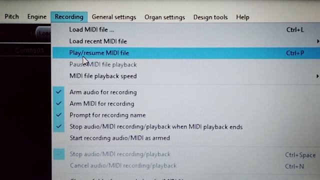 How to Use Hauptwerk's Midi Recording System