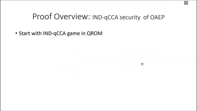Post-quantum Security of Plain OAEP Transform смотреть онлайн