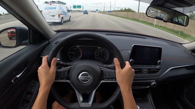 2021 Nissan Altima SR ➔ POV Test Drive - Interior and Exterior смотреть онлайн
