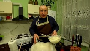 Заливной пирог с капустой.