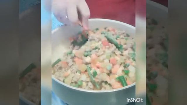 Как приготовить вкусный рис #чтонаобед #рис #овощи