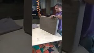 Сборка подлокотника дивана