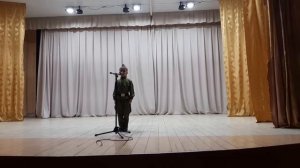 «Пилотка»  (Слова и музыка_ Иван Заболотник) исполняет Глухова Анастасия (рук-ль Федина Ж.Р.)