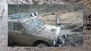 #71. Нива в цепях по грязи [АВТО 4x4]
