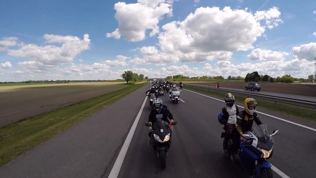 Brest bike festival 2017 с коптера/Мотопробег Брест 2017 смотреть онлайн