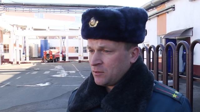 Учения на комбинате молочных продуктов