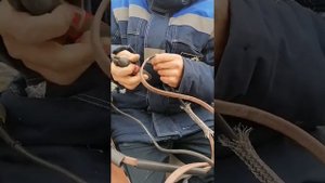 Муфта греющего кабеля,соединение