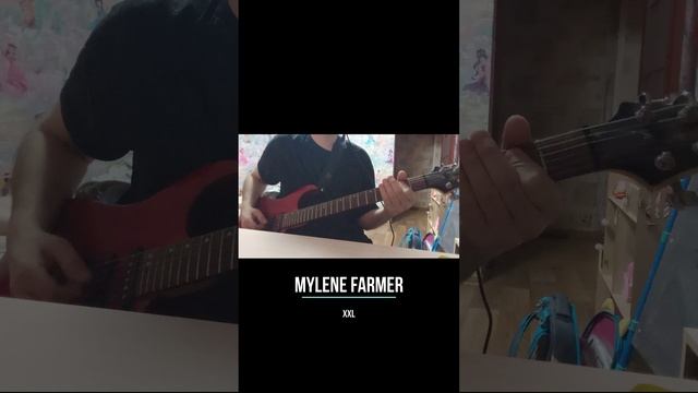 Mylene Farmer - XXL guitar cover #shorts #mylenefarmer #mylènefarmer #xxl #guitarcover #farmer