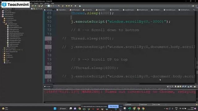 Selenium Java Script Executor - 2 смотреть онлайн