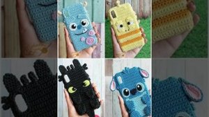 phone cover crochet ??Чехол для телефона крючком ?