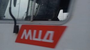 Электропоезд ЭД4М-0464 с сообщением Электрогорск -Апрелевка.