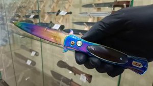 Складной автоматический нож от компании VN Pro - K542RB HORNET