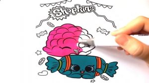 SHOPKINS МУЛЬТИК-РАСКРАСКА ДЛЯ ДЕТЕЙ ШОПКИНС СЛАСТИ
