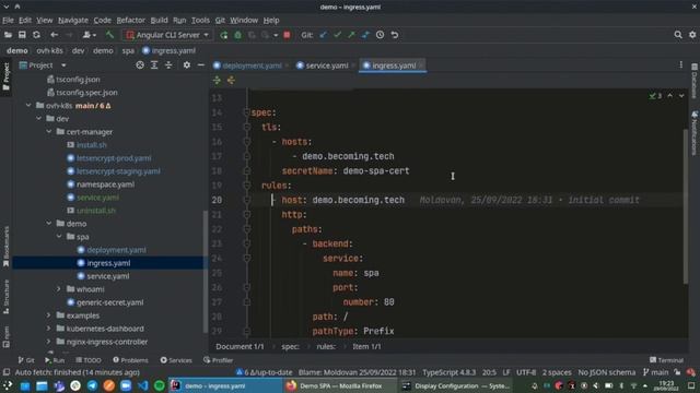 Frontent JS apps in Kubernetes, Angular example, by Rodislav Moldovan @rodislavable смотреть онлайн