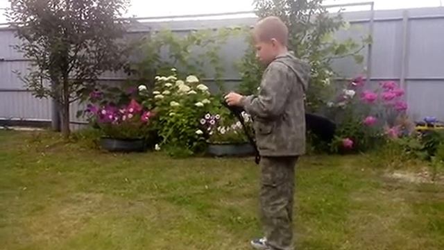 Учусь стрелять из винтовки МР-512 смотреть онлайн