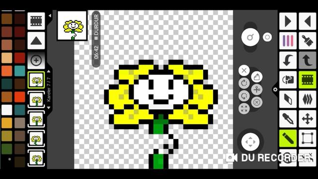 Pixel art Flowey animasyonu #2 смотреть онлайн