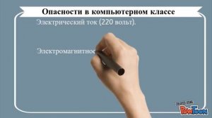 Правило техники безопасности в компьютерном классе