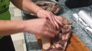 Рулет из свиных ушей. Вкусный рецепт. Смотреть всем