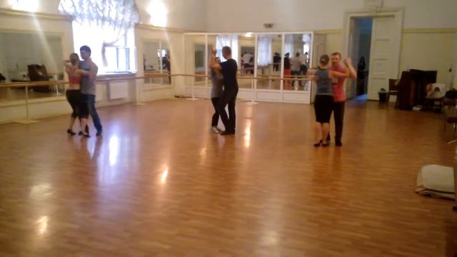 Bachata advanced Alexander Kniazev & Ksenia Madiudia CasaDeRitmo salsa school, Kiev смотреть онлайн