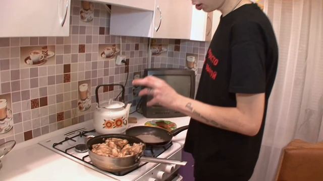 Чахохбили из курицы. Пьяный НЕ повар!