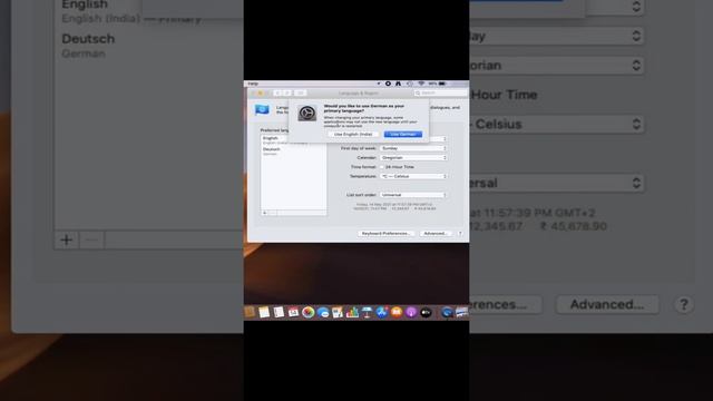 Learn How To Change System Language in Mac in 1 minute