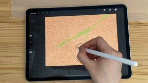 МК как нарисовать цветы физалиса пастелью в Procreate Ботанический скетчинг Online Sketch