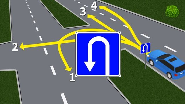 ?Какая из траекторий запрещена в населённом пункте ? смотреть онлайн