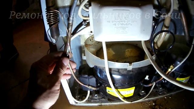 Холодильник Hotpoint Ariston RMBA2185.L.019, морозильная камера не работает . Диагностика.