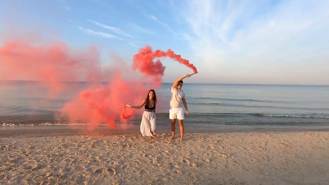 Гендер пати ?? Мальчик или девочка? | Gender reveal | Цветной дым смотреть онлайн