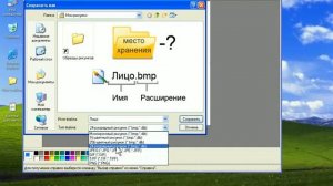 osnovy raboty na pk windowsxp sohranenie risunka paint