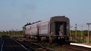 Отправление пригородного поезда Алейская - Барнаул