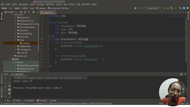 Kotlin Object Oriented Programming (OOP): 2. Class & Object смотреть онлайн