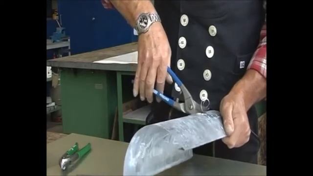 Радиусные ножницы по металлу (ножницы для пробивки круглых отверстий) смотреть онлайн