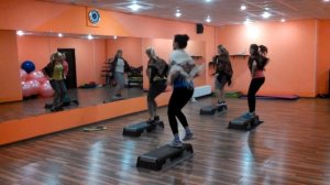 Степ под русскую народную музыку