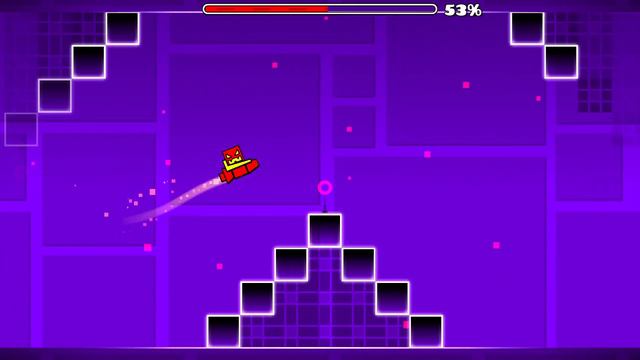 НУБ ИГРАЕТ В GEOMETRY DASH! ВПЕРВЫЕ ИГРАЕМ ЗА КУБИКА! смотреть онлайн