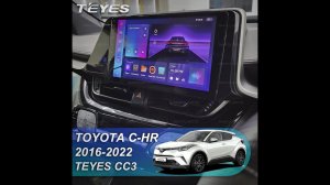 Teyes CC3: Toyota  C-HR 2018.  Обзор установки магнитолы