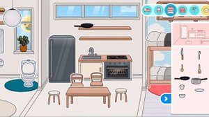 как сделать крутой дом в токе боке бесплатно