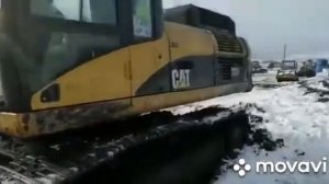 Диагностика двигателя CAT C9 на экскаваторе CATERPILLAR 330DL