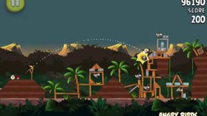 Прохождение Angry Birds Rio: Золотые Фрукты - Бананы с 11 по 15