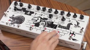 Pink Flow by JAM Pedals with Fender Strat Demo