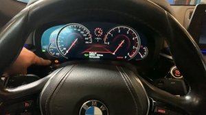 BMW 5 Serie G30 service reset
