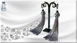 Серьги Кисточки из бисера и бусин, своими руками, мастер класс.