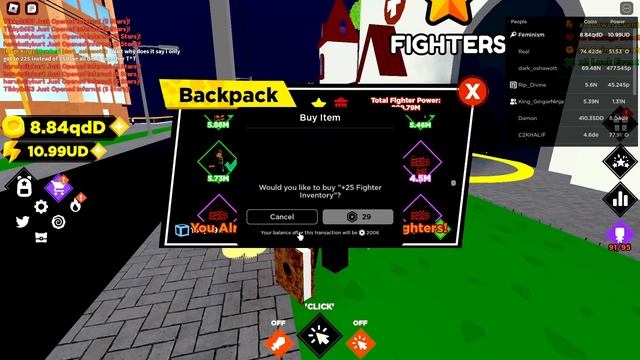 FASTEST WAY TO REACH "MAX RANK" In "ANIME FIGHTERS 2"! Anime Evolution Simulator! | Roblox смотреть онлайн