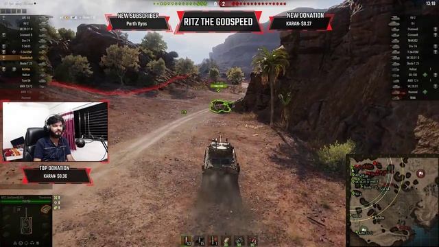 World of Tanks | Live | India | Hindi смотреть онлайн