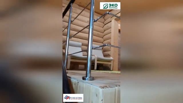 Русская лестница. Монтаж лестниц на монокосоуре. смотреть онлайн