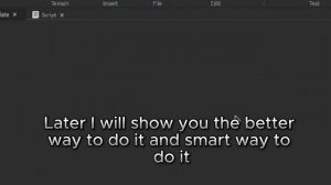 Tutorial : How to use MoveTo() in roblox studio