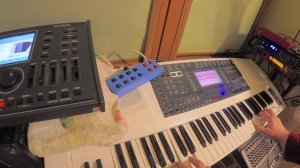 KETRON X1 +- Ketron SD90 "starej babie"