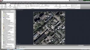 Масштабирование растра в AutoCAD GeoniCS 2015