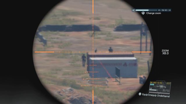 METAL GEAR SOLID V: THE DEFINITIVE EXPERIENCE 4K PS5 Sniper Rifle long distance Headshot смотреть онлайн