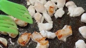 РИСОВАЯ ЛАПША с курицей и овощами ☆ Рецепт азиатской кухни